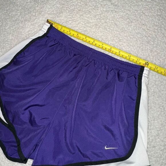 Nike Dri-fit Womens Running Shorts Royal Purple White Size Small - Picture 4 of 11